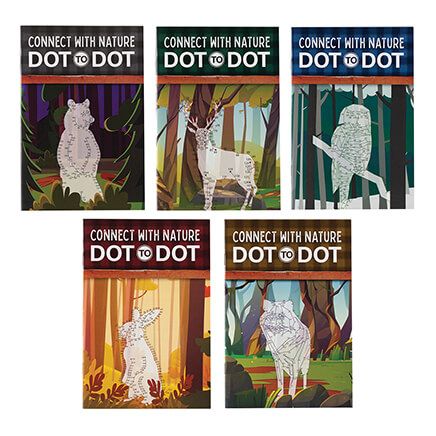 Connect with Nature Dot to Dot Books, Set of 5-376491
