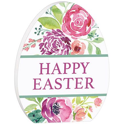 Happy Easter Band with Blooms Egg Sitter by Holiday Peak™-376505