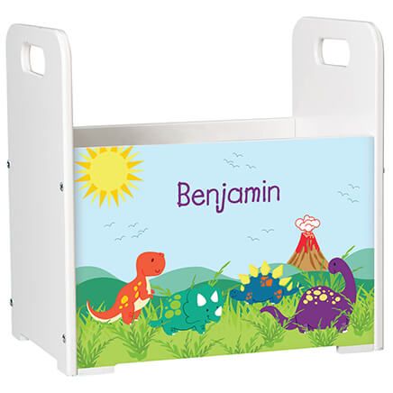 Personalized Dinosaurs Book Caddy-376513