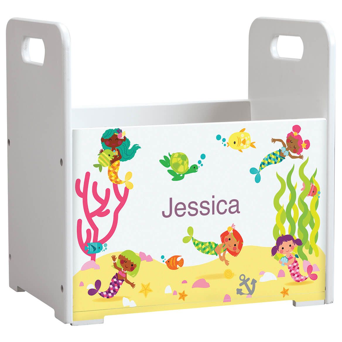 Personalized Mermaids Book Caddy + '-' + 376514