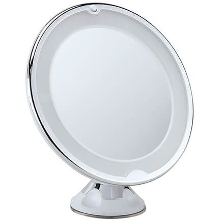 Light-Up LED Mirror with Suction Cup-376537