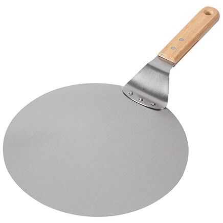 Stainless Steel Pizza Shovel with Wooden Handle-376553