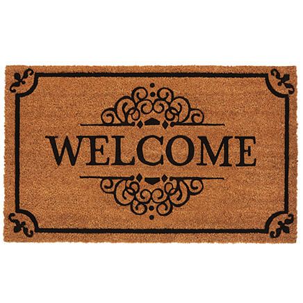 Welcome Coir Entryway Mat-376555