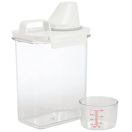 Storage Container with Measuring Cup by Chef's Pride™-376575