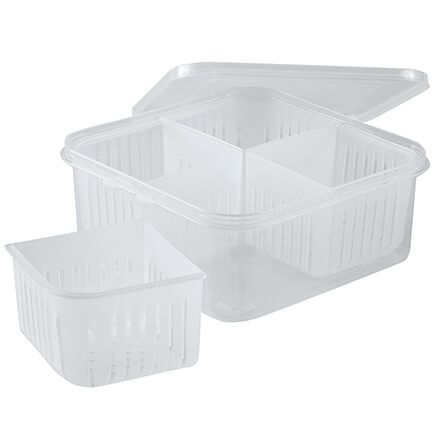 4-Section Covered Storage Container by Chef's Pride™-376591