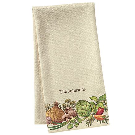 Personalized Vegetable Towel by Home Marketplace-376609