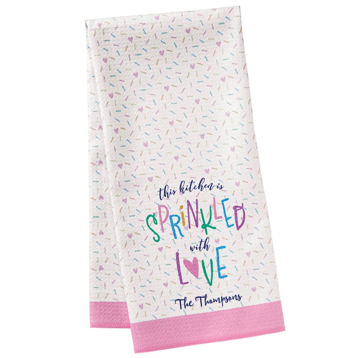 Personalized Sprinkled with Love Towel by Home Marketplace + '-' + 376611