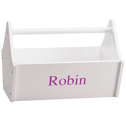 Personalized Playful Moments Kids Toy Caddy-376632