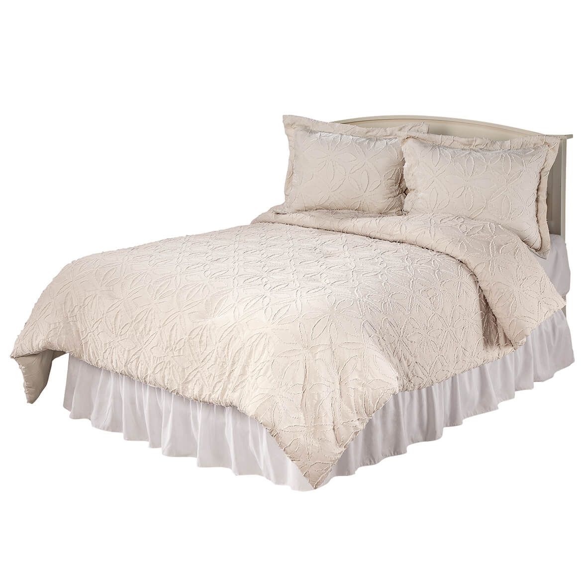 Jacquard Floral  3 pc Comforter Set by OAKRIDGE™ + '-' + 376712