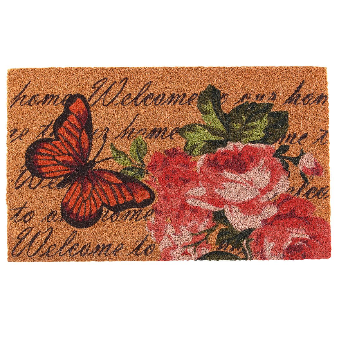 Butterfly Coir Welcome Mat + '-' + 376714