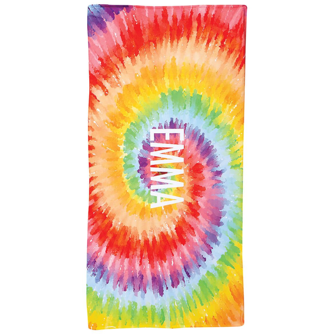 Personalized Tie Dye Towel + '-' + 376790