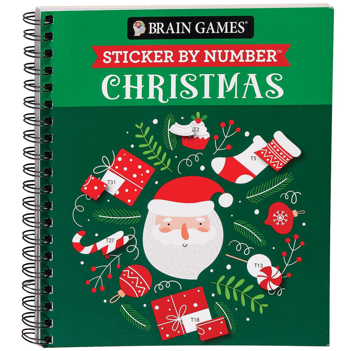 Brain Games® Sticker-by-Number™ Christmas + '-' + 376810