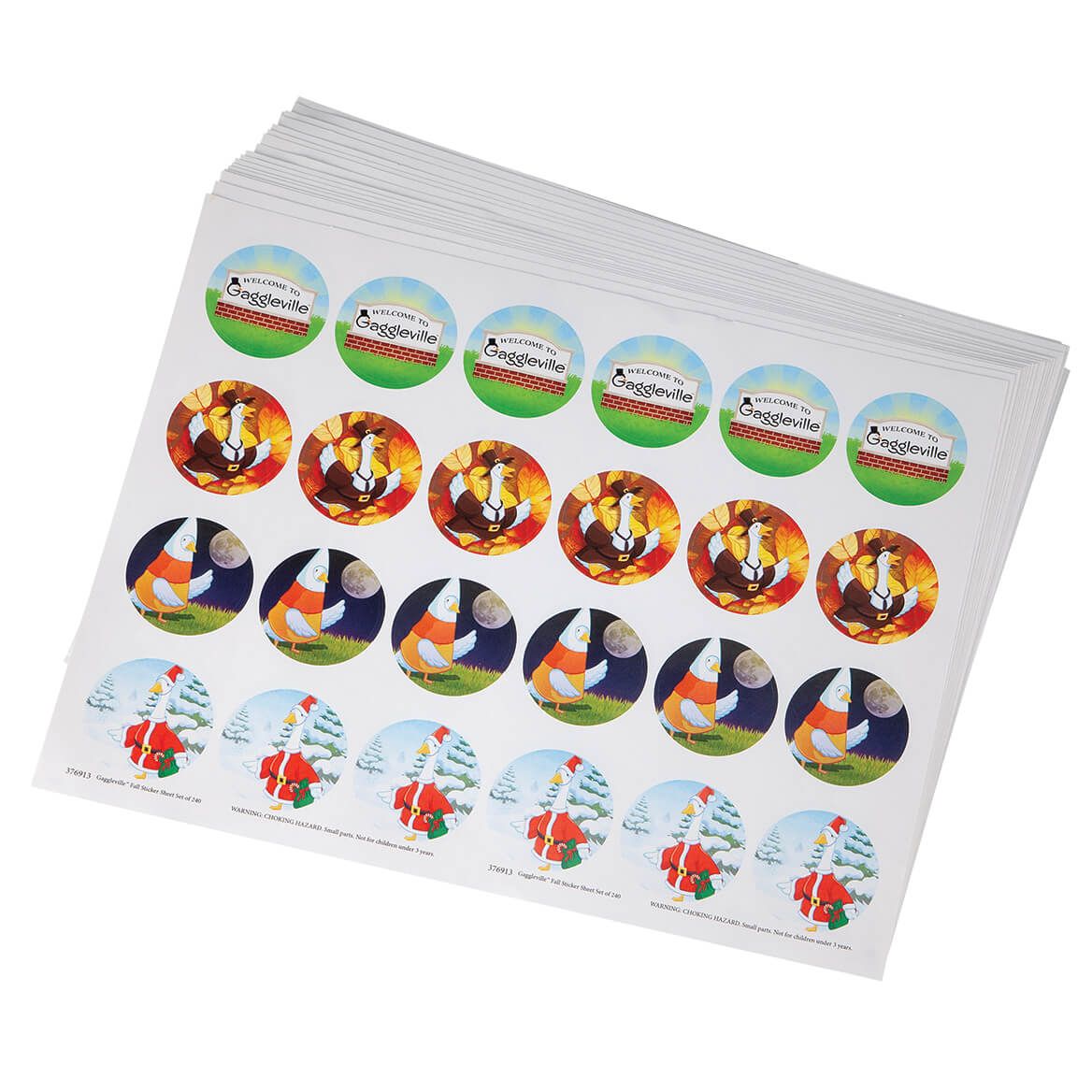 Gaggleville™ Fall Stickers, Set of 240 + '-' + 376913