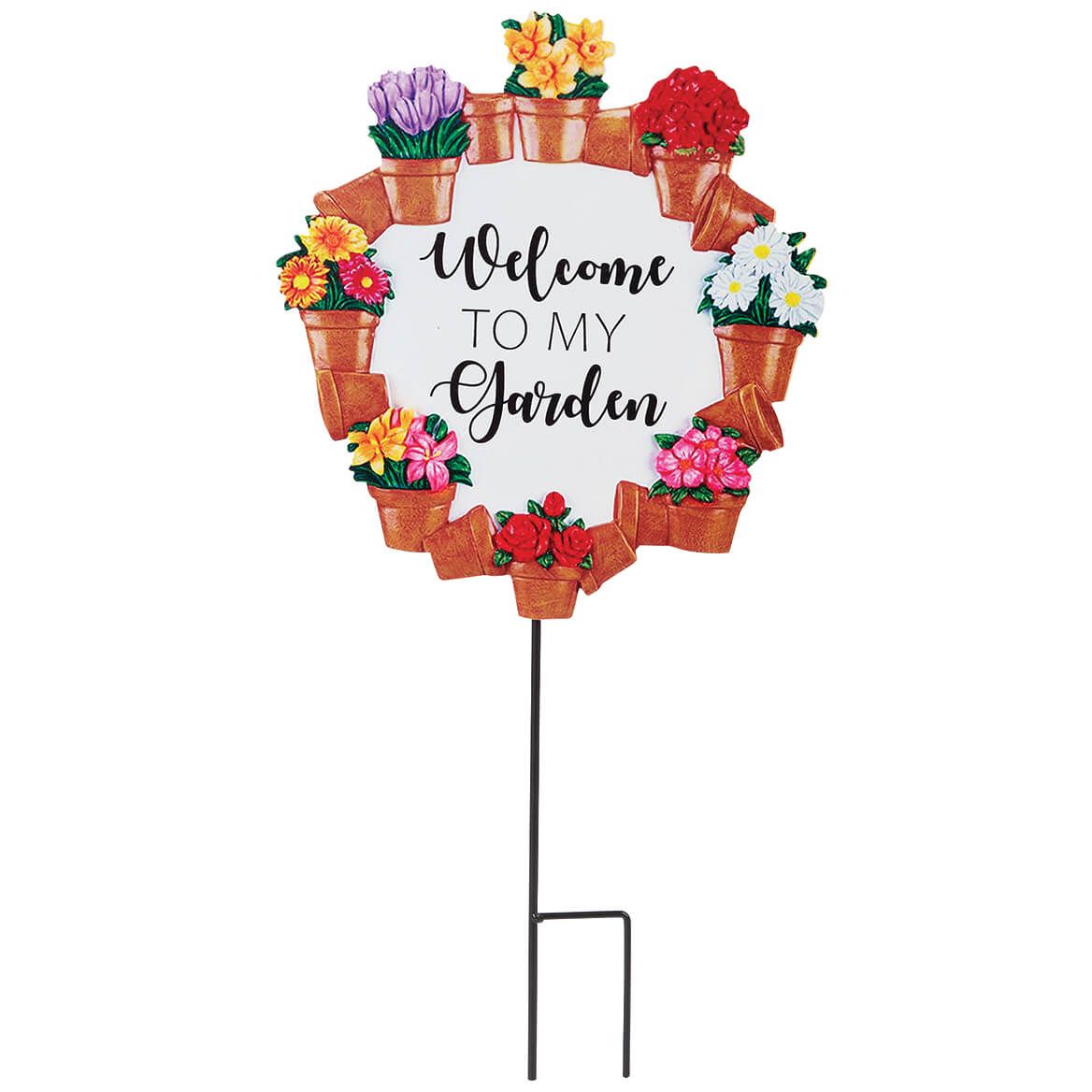 Welcome to My Garden Stake by Fox River™ Creations + '-' + 376939