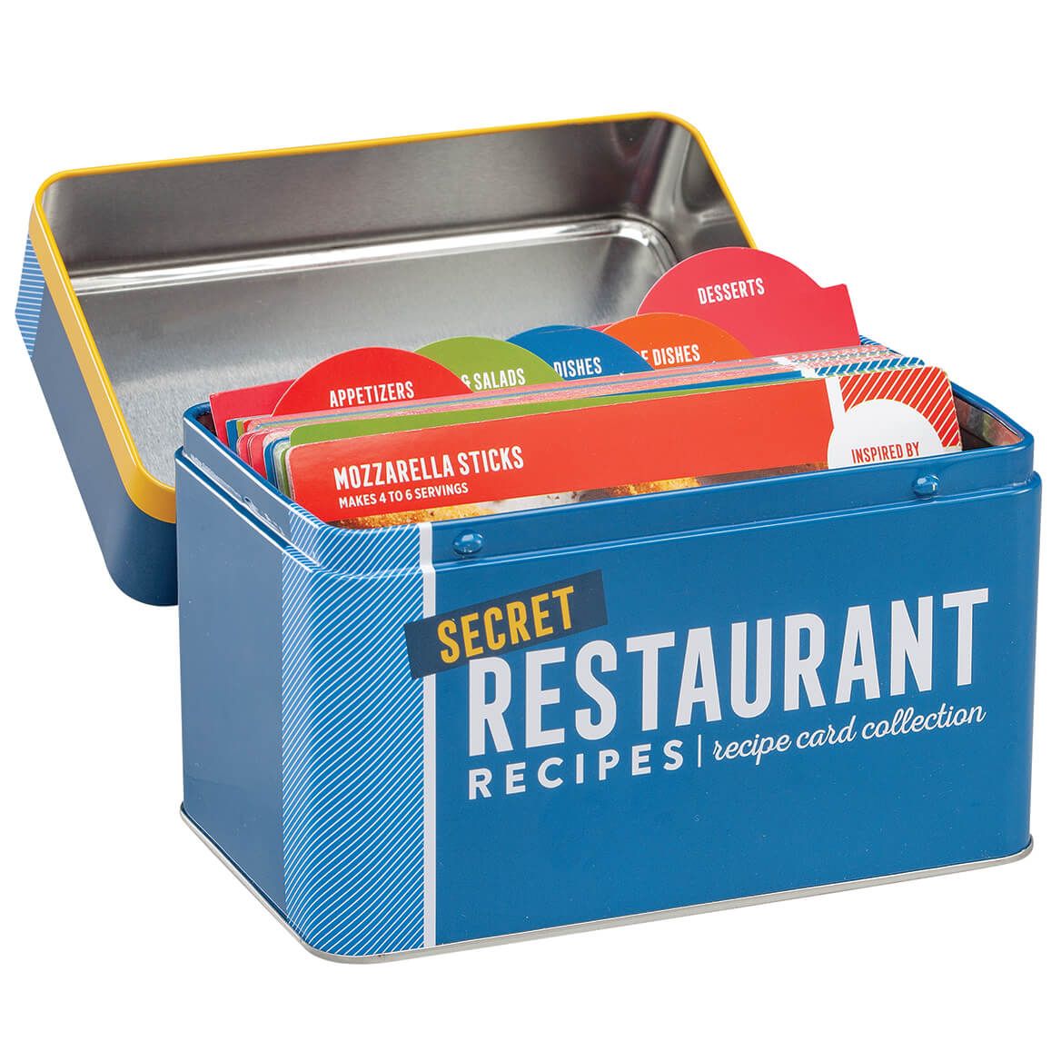Secret Restaurant Recipe Card Collection Tin + '-' + 376978