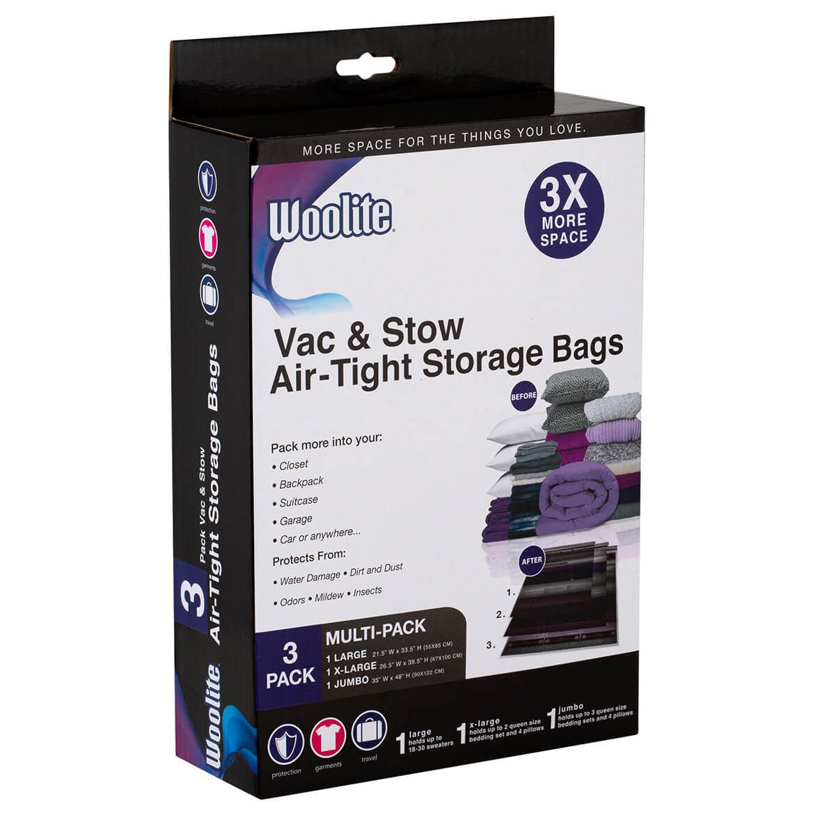 Woolite® Vacuum Storage Bags + '-' + 376980