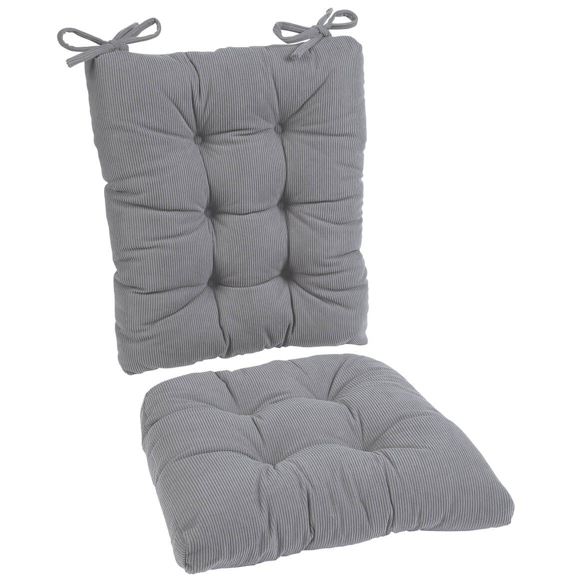 Corduroy Tufted Rocking Chair Cushion Set by OakRidge™ + '-' + 377083