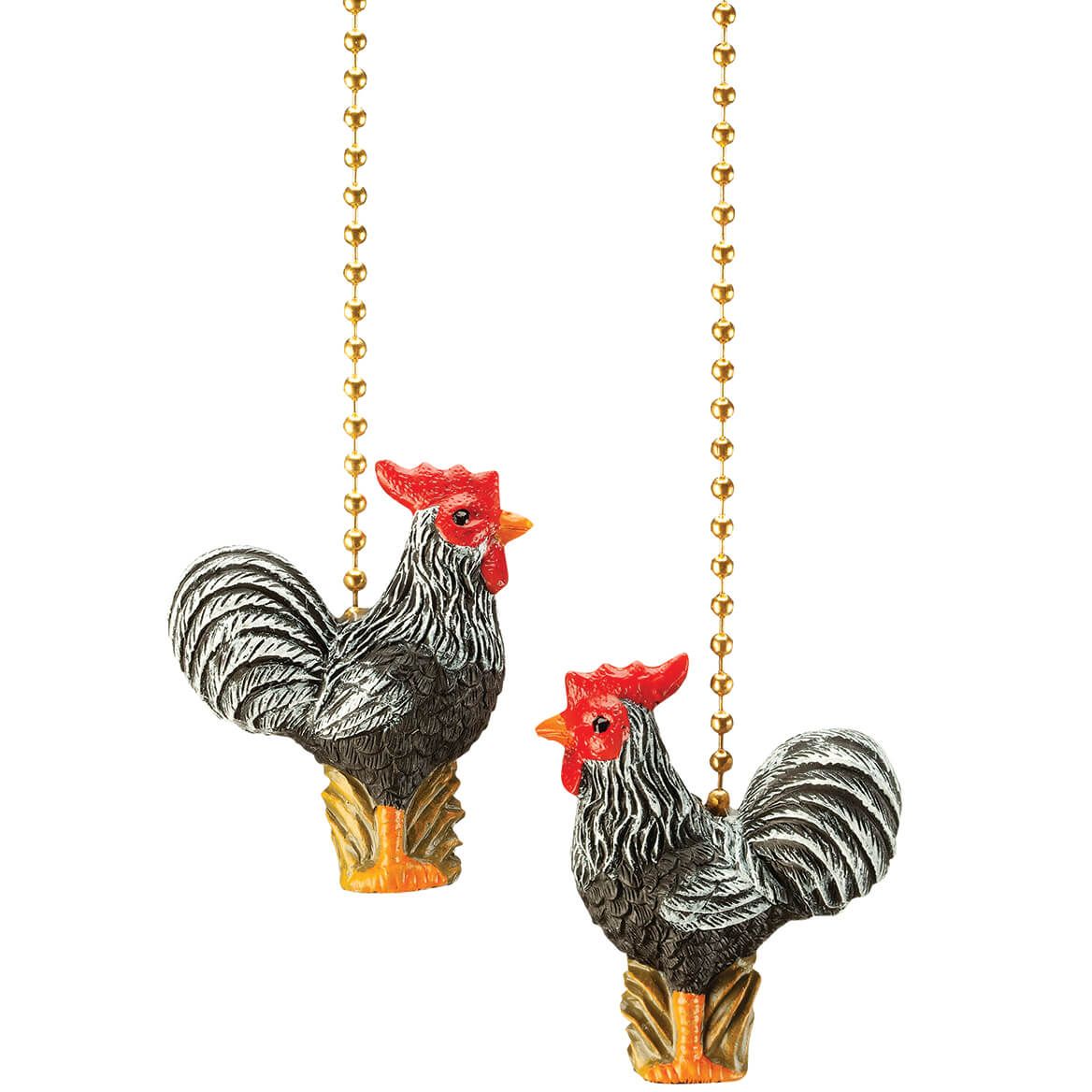 Farm Rooster Ceiling Fan Pulls, Set of 2 + '-' + 377087