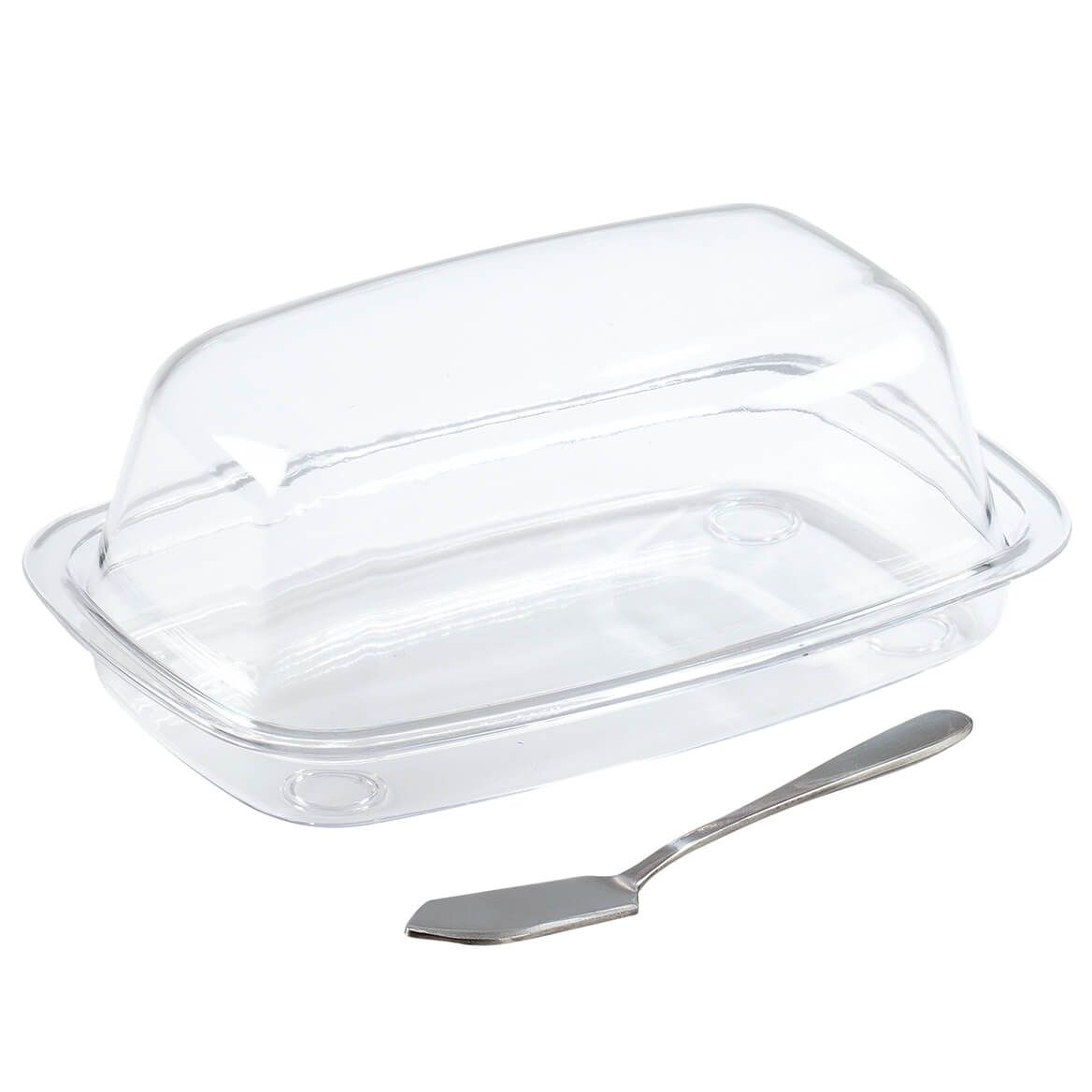 Covered Butter Dish with Knife + '-' + 377109