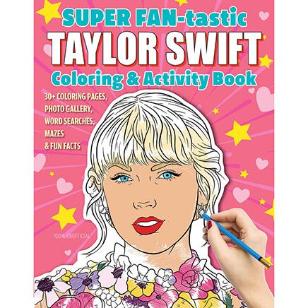 Taylor Swift Coloring and Activity Book-377125