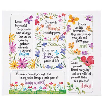 Inspirational Gardening Magnets, Set of 6-377345