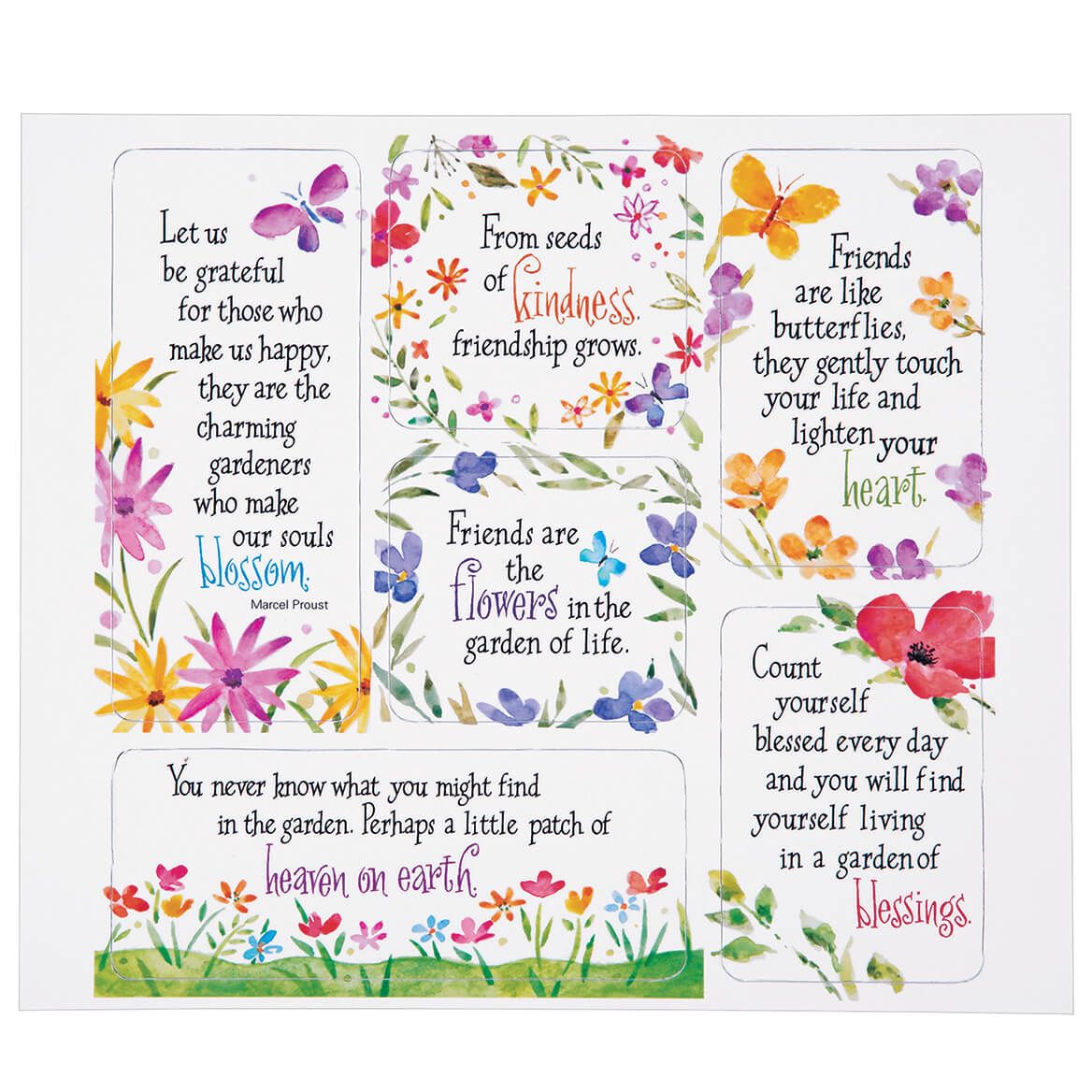 Inspirational Gardening Magnets, Set of 6 + '-' + 377345