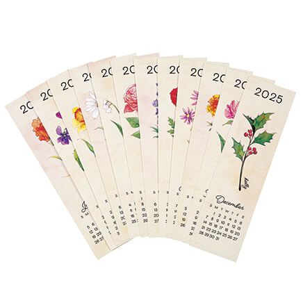 Flower of the Month Bookmarks, Set of 12-377368