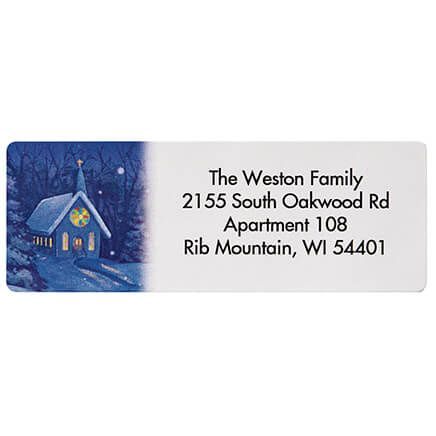 Personalized Seasonal Landscape Labels and Seals, Set of 20-377373