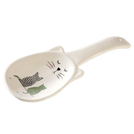 Ceramic Cat Spoon Rest-377377