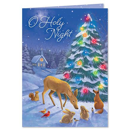 Personalized Holy Night Christmas Cards, Set of 20-377389