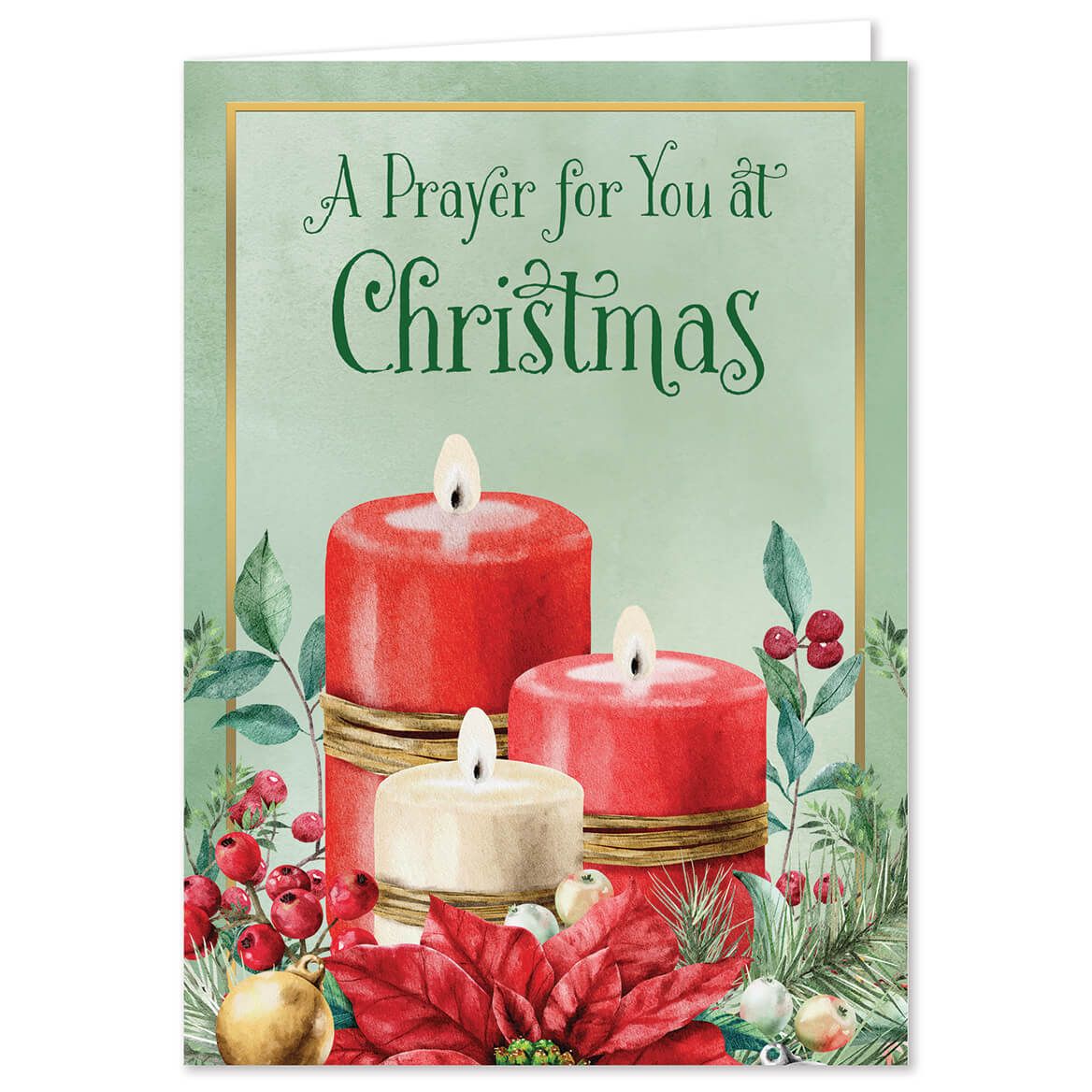 Personalized Christmas Prayer Christmas Cards, Set of 20 + '-' + 377399