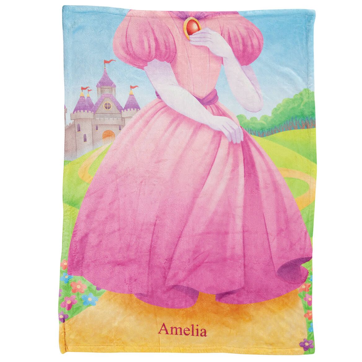 Personalized Princess Blanket + '-' + 377438