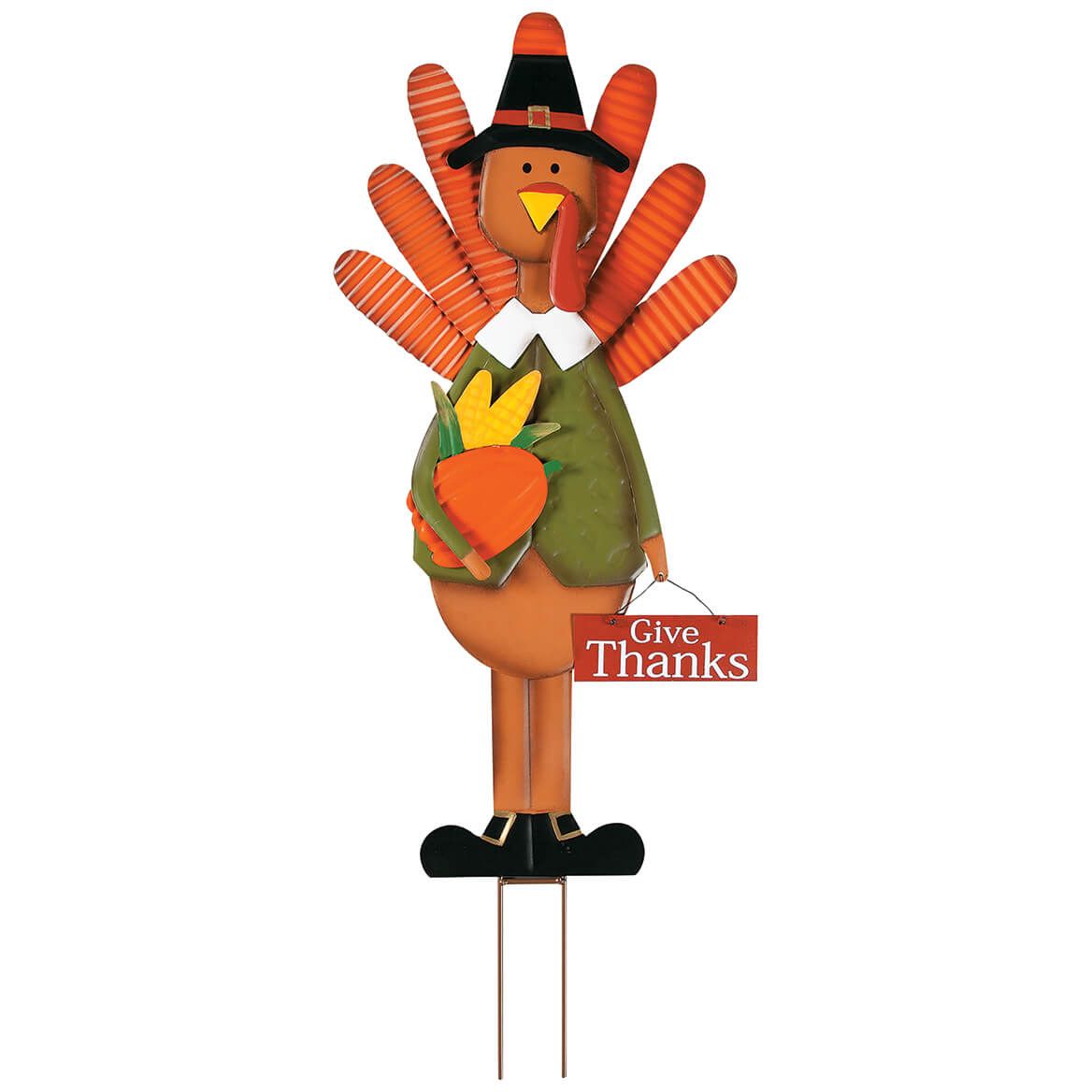 Give Thanks Metal Turkey Stake by Fox River™ Creations + '-' + 377466