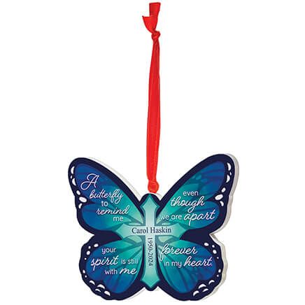 Personalized Butterfly Memorial Ornament-377489