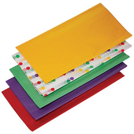 Multi-Colored Tissue Paper, 120 Sheets-377535