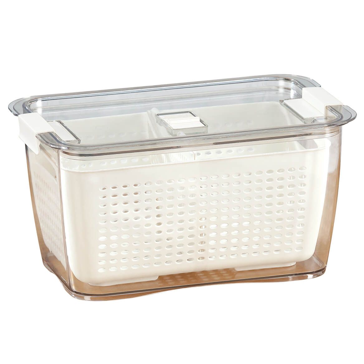 Storage Container with Drain Basket and Divider by Chef's Pride™ + '-' + 377574