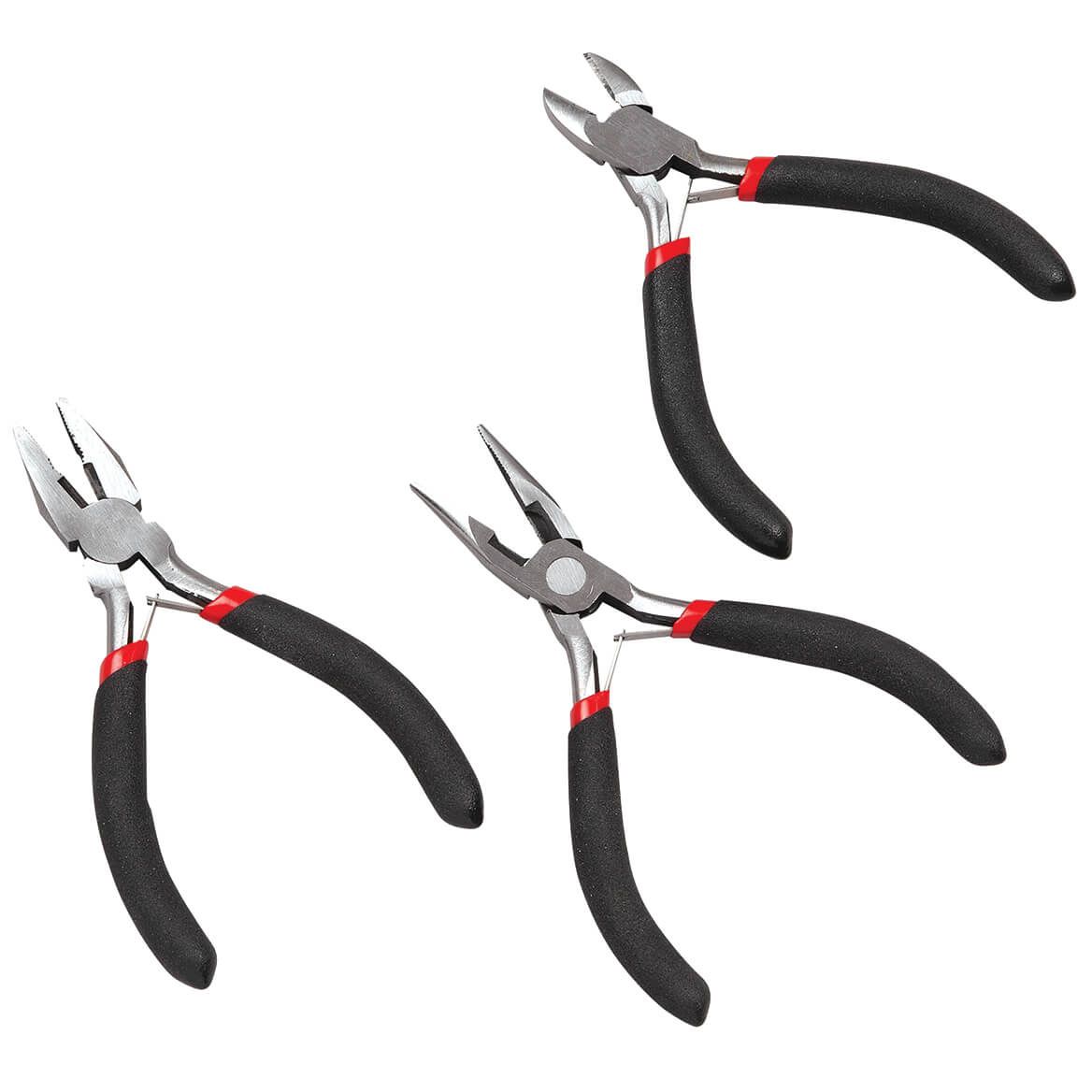 3-Pc. Pliers Set by LivingSURE™ + '-' + 377643