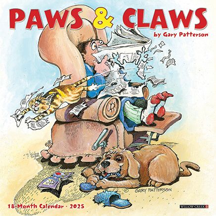 Paws and Claws Mini Wall Calendar-377661