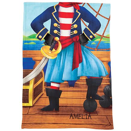 Personalized Pirate Blanket-377712