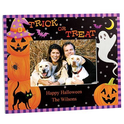 Personalized Trick or Treat Halloween Frame-377726