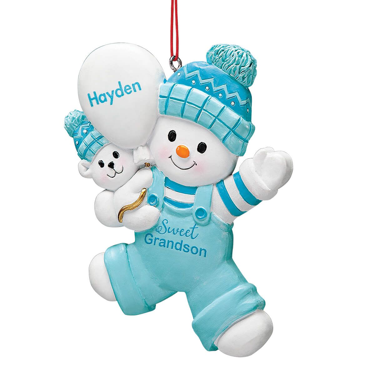 Personalized Sweet Grandson Ornament + '-' + 377943