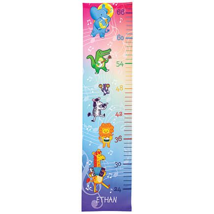 Personalized Musical Animals Growth Chart-377982