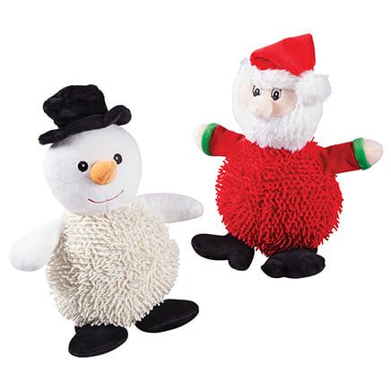 Christmas Giggling Dog Toys, Set of 2-377997