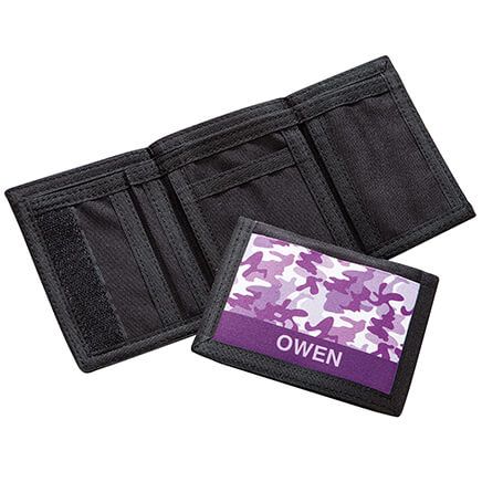 Personalized Camouflage Kid's Wallet-378006