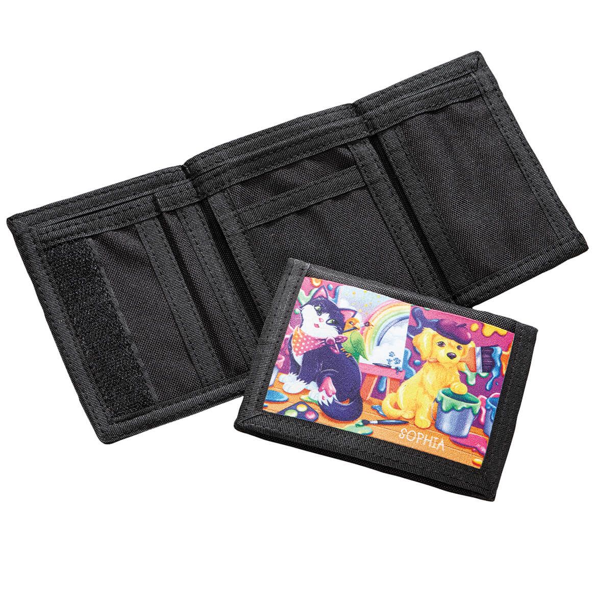 Personalized Artsy Animals Kid's Wallet + '-' + 378007