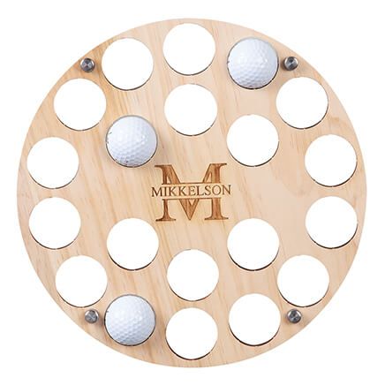 Personalized Engraved Initial Golf Ball Holder-378041