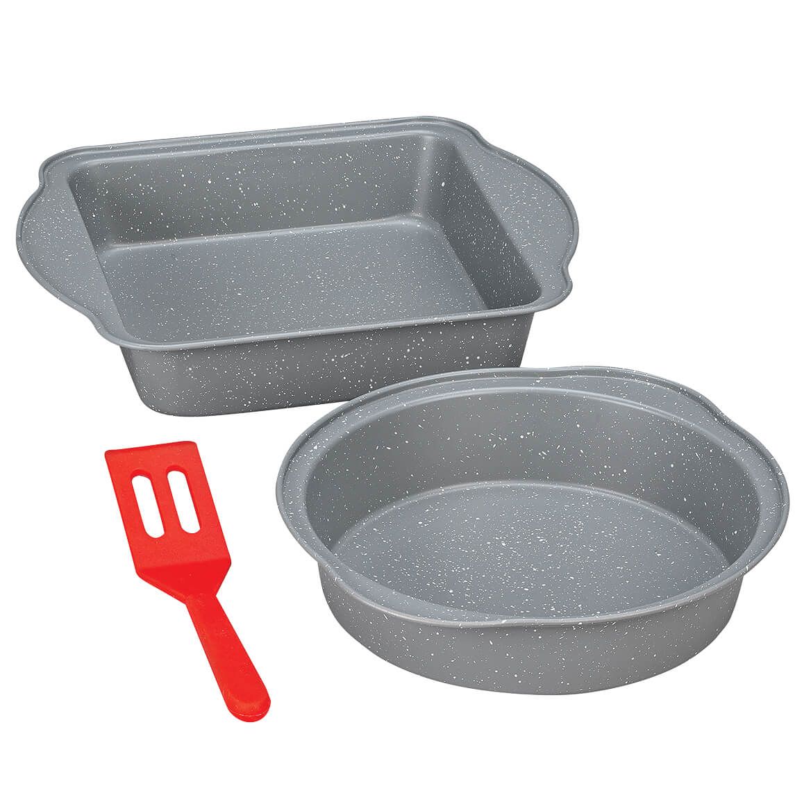 2-Pc. Nesting Bakeware Set with Mini Spatula by Chef's Pride™ + '-' + 378068