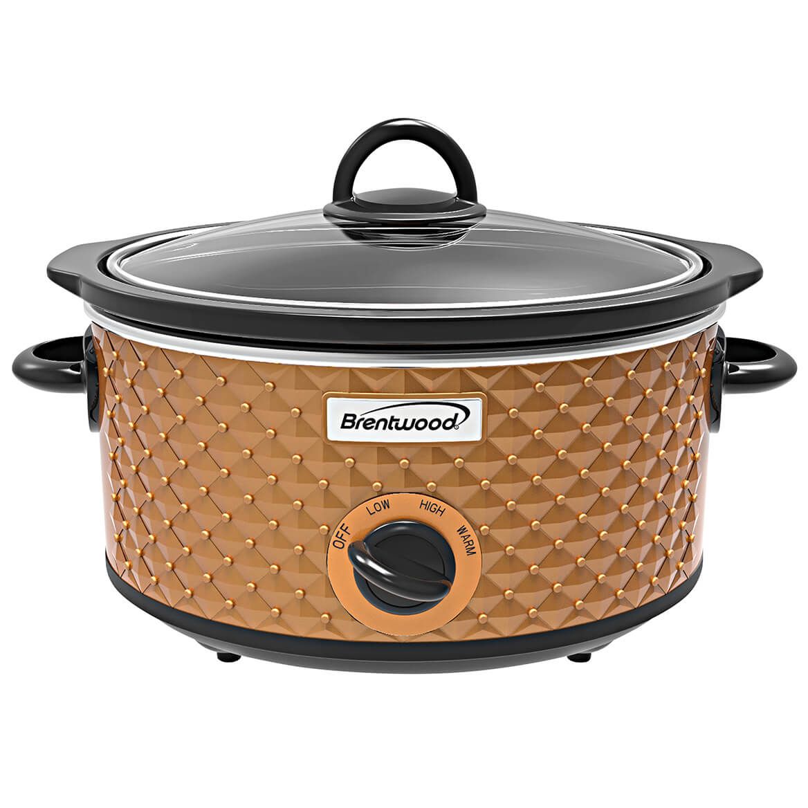 Brentwood 3.5-Qt. Slow Cooker Copper + '-' + 378093