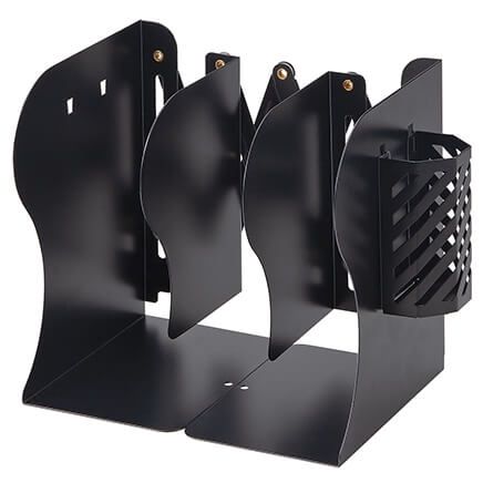 Adjustable Bookends with Pen Holder-378160