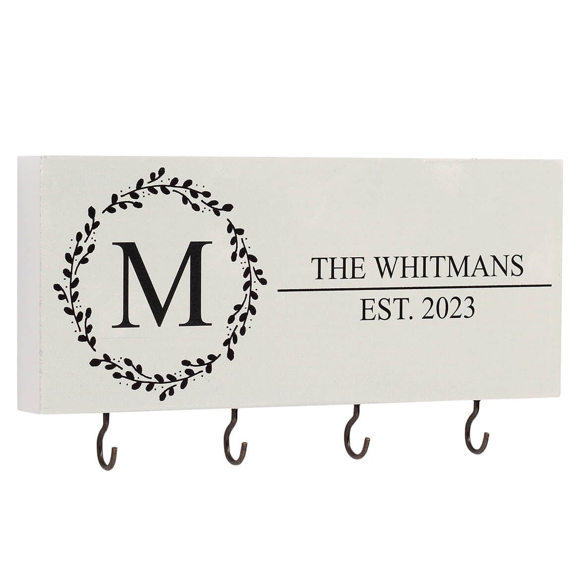 Personalized Monogram Vine Welcome Key Holder + '-' + 378168